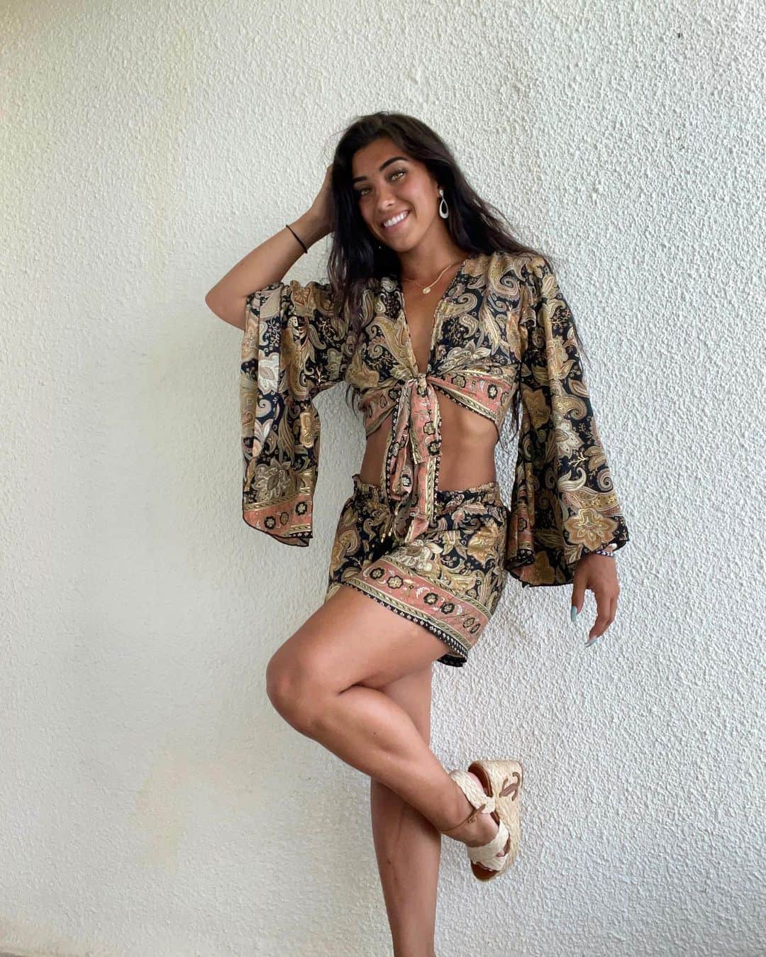 ガブリエル・デールマンのインスタグラム：「🦩🇬🇷」