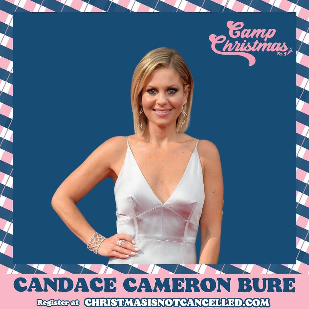 キャンディス・キャメロン・ブレのインスタグラム：「This week, I’m joining celebrity game night at Camp Christmas in July to help children in foster care!  Join me by going to ChristmasIsNotCancelled.com and using my code CANDACEGIVES to get $10 off so you can join the fun, support the mission, and get entered to win incredible prizes!」