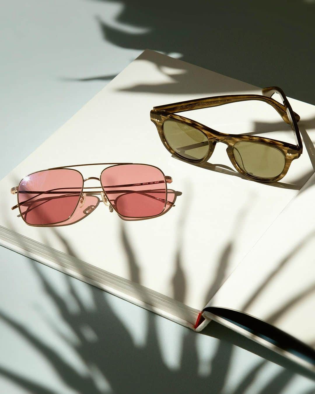 オリバーピープルズのインスタグラム：「Saturated staples. Dresner and Rorke are presented in vivid colorways.」