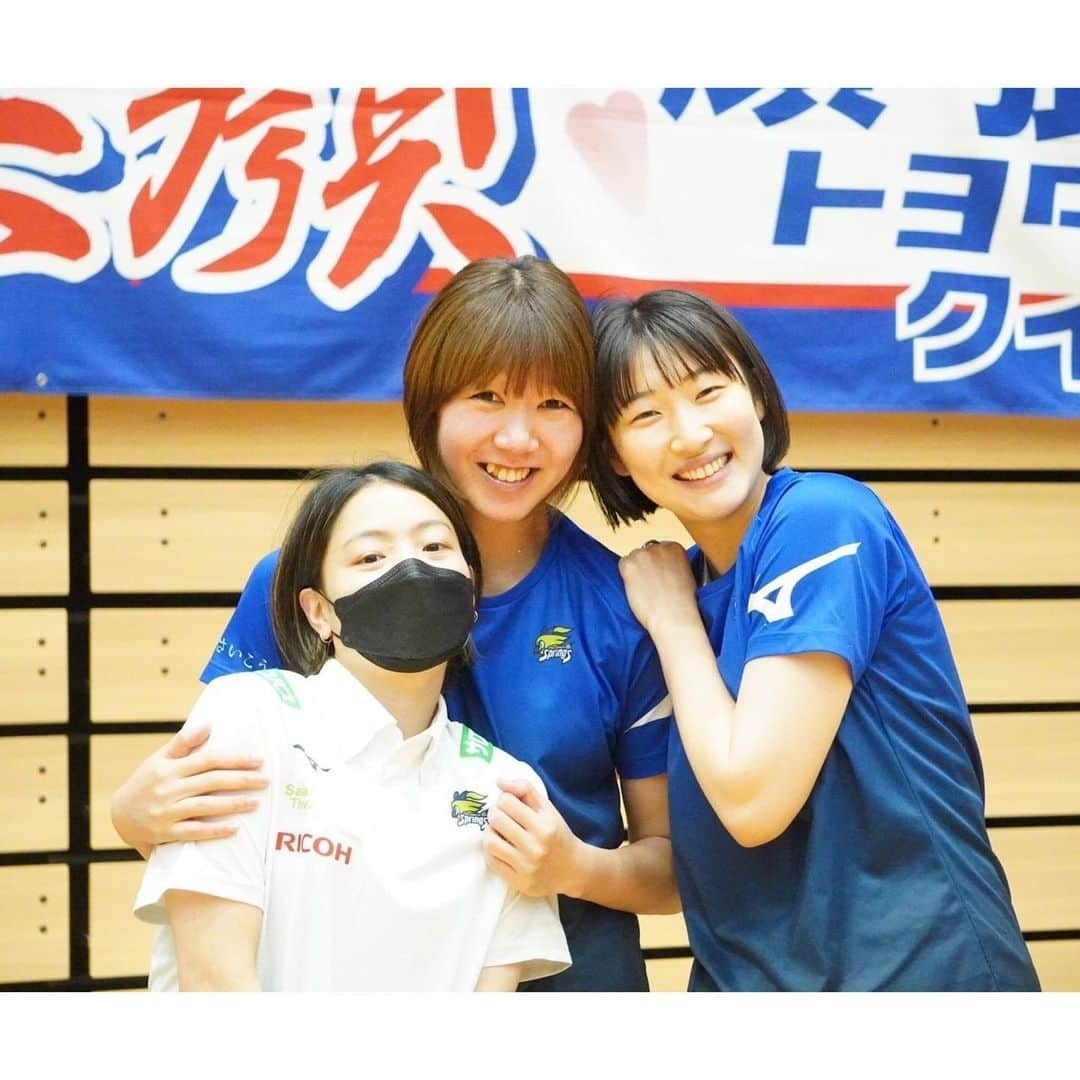 大竹里歩のインスタグラム：「🩵 サマーリーグ🏐  たくさんの熱いご声援本当に ありがとうございましたっ🫶  ここをSTARTに今シーズンも チーム全員で頑張りますっ✨  HEART OF SPRINGS💙  #久光スプリングス」