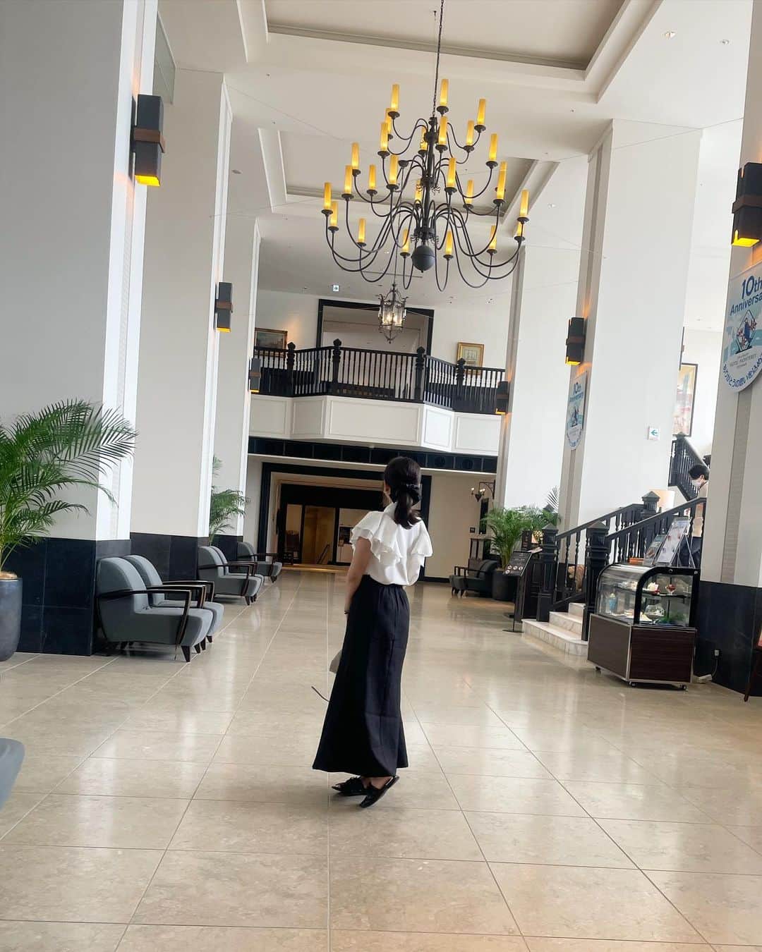 大和田南那さんのインスタグラム写真 - (大和田南那Instagram)「今回はのんびりホテルで沢山過ごしたからリフレッシュ出来た🩶🏛️🪽  #沖縄 #沖縄旅行 #恩納村ホテル」7月3日 21時17分 - nanaowada_official