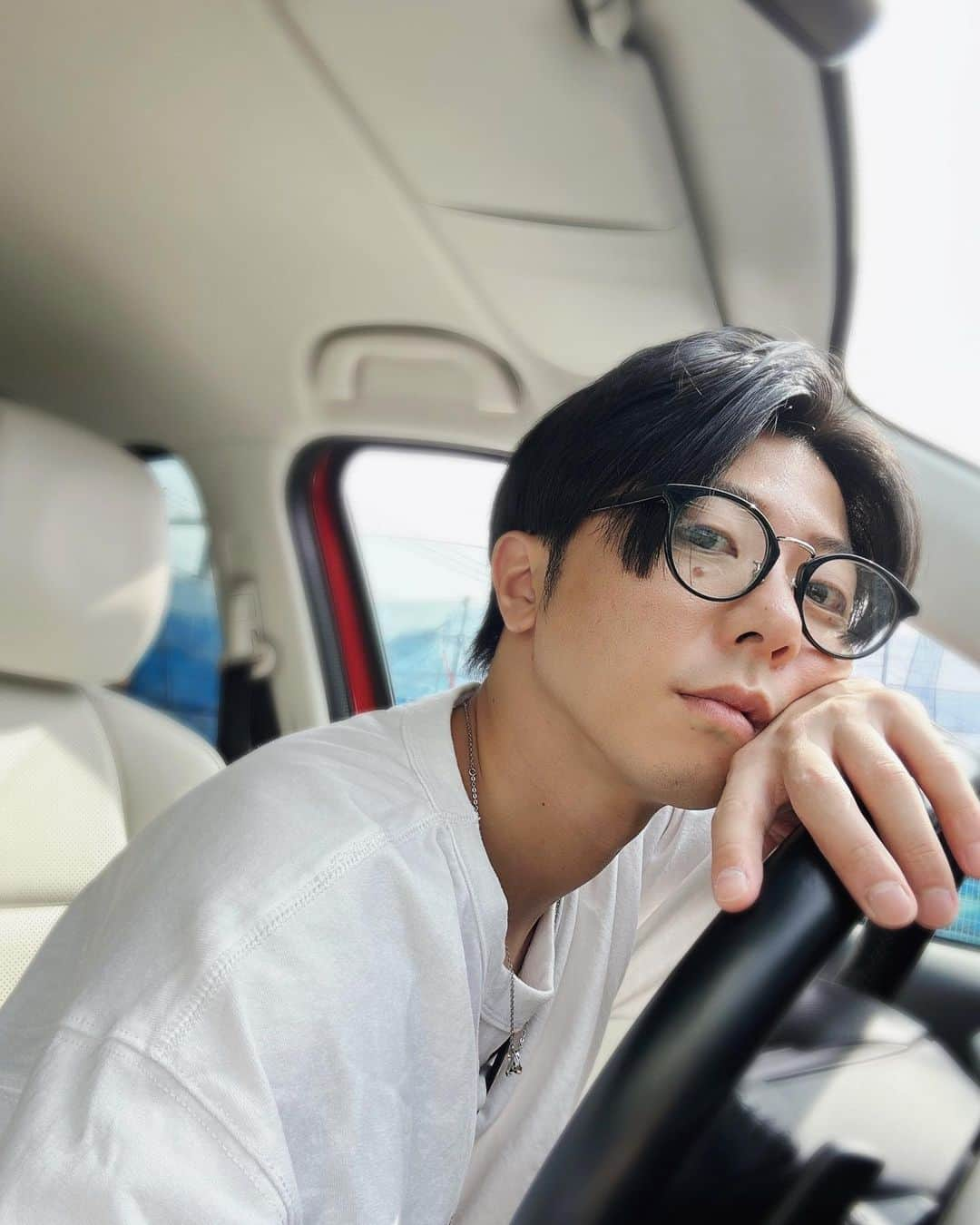 後藤健流のインスタグラム：「夏ですなぁ 車外温度に注目  #後藤健流 #gototakeru」