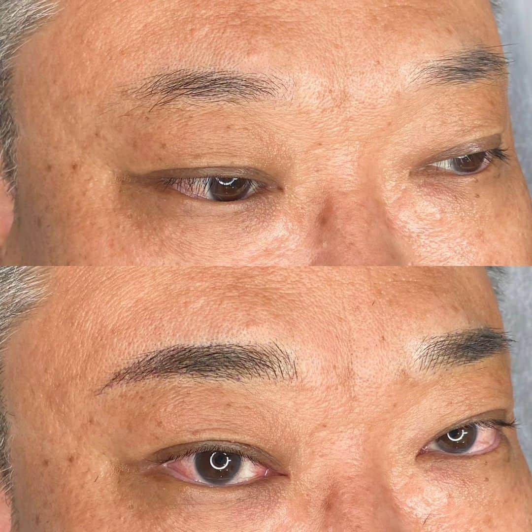 烏川耕一さんのインスタグラム写真 - (烏川耕一Instagram)「眉のアートメイク行ってきた！  眉尻なかったのが出来たよ😁  いい感じちゃう！？  小寺に紹介してもらったTHE ARTMAKE TOKYO大阪院の谷田さん、凄腕じゃない👍  女子だけじゃなくて男子もどーぞ！  あっ、もし興味ある方、谷田さん人気なので指名予約必須です！  ご予約は谷田さんのDMもしくは、プロフィール欄にあるリンクから出来ます！  #烏川耕一　#よしもと新喜劇　#ひょっとこ　#眉毛　#ARTMAKE　#tanida_artmake #dr.nishikawa #tat_osaka」7月3日 22時33分 - kouichiukawa