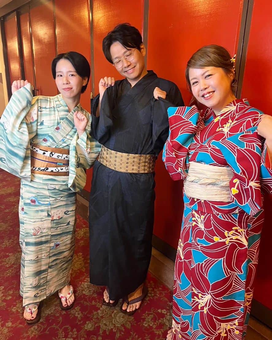 よしもと祇園花月さんのインスタグラム写真 - (よしもと祇園花月Instagram)「7/2(日)浴衣de漫才　 ご来場頂き誠にありがとうございました!!  今年も浴衣がお似合いな #天才ピアニスト さん💐 #ミキ亜生 さんとかわいいさ全開のスリーショット♡  7/22(土)14:57〜カンテレにてOA!! ぜひご覧下さい!!  衣装提供： @walin_kyoto  #祇園花月 #天才ピアニストますみ #天才ピアニスト竹内 #ミキ　 #浴衣 #浴衣de漫才　 #京都きものレンタル和凛 #和凛 #着物レンタル #京都 #祇園」7月3日 22時34分 - gionkagetsu