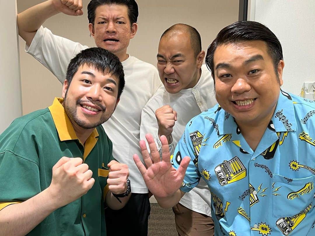 のインスタグラム：「すごすぎるブチギレ王たち！ 4週連続ブチギレ王！ランジャタイのがんばれ地上波みてね！」
