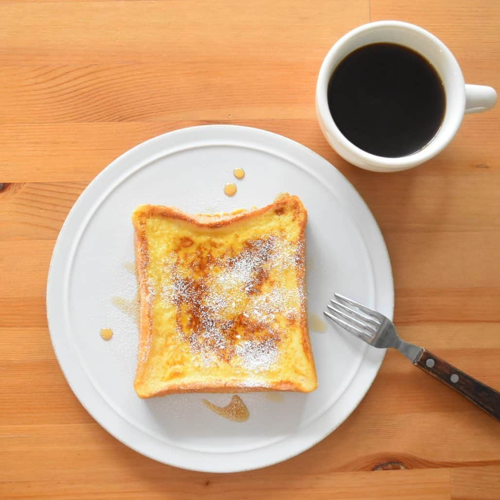 山崎佳のインスタグラム：「Today’s breakfast.」