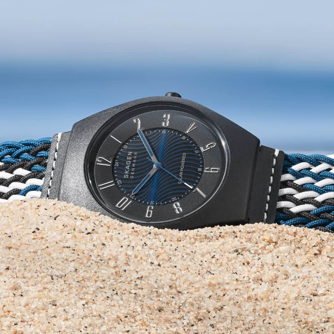 スカーゲンのインスタグラム：「Introducing Skagen's limited edition collection released in partnership with Save The Waves Coalition—an international nonprofit dedicated to protecting surf ecosystems across the globe.」