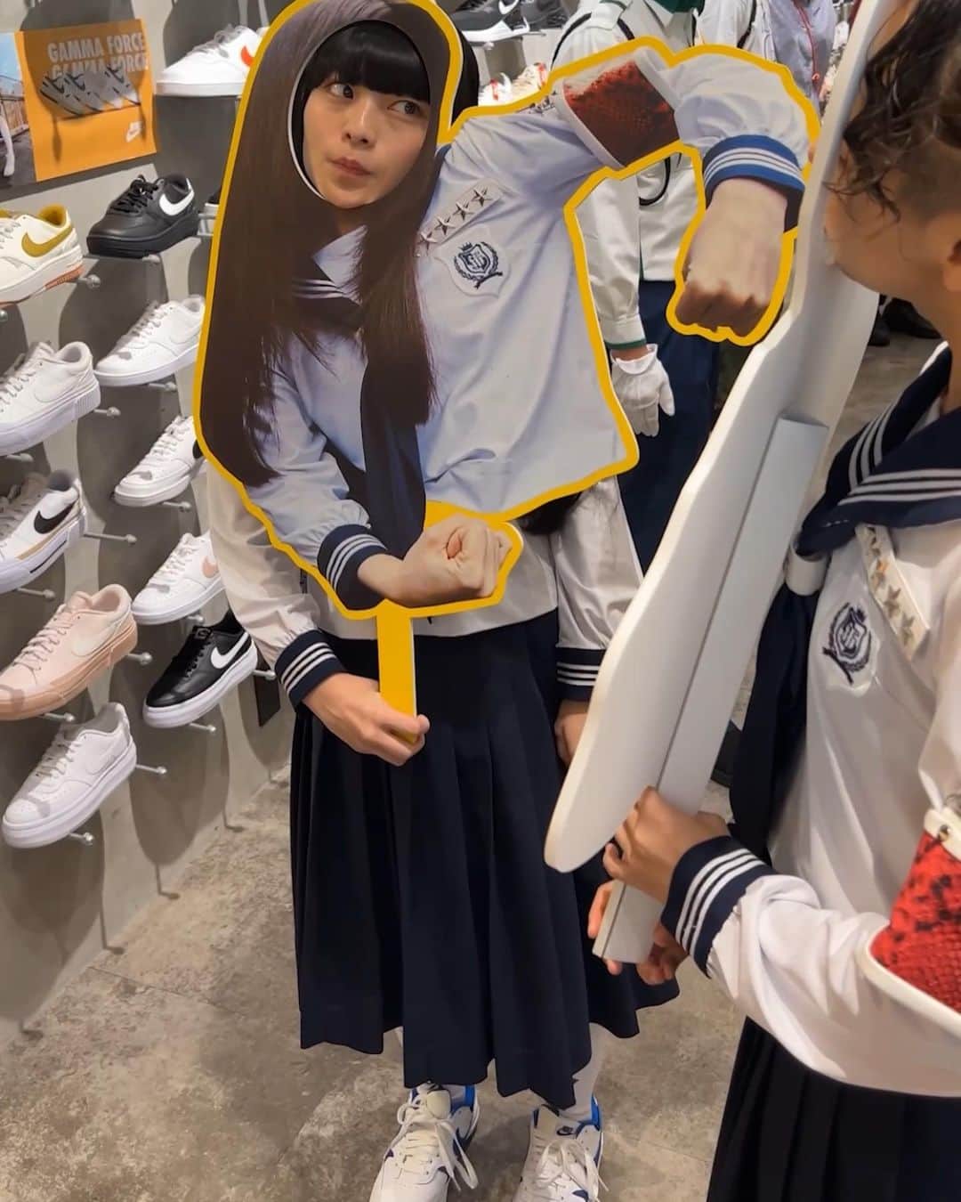 MIZYUさんのインスタグラム写真 - (MIZYUInstagram)「NIKE GAMMAFORCE 🧡💨 ABC-MART 渋谷神南店  二日間ジャックしました、🤜🏻👟🤛🏻」7月3日 23時47分 - mizyu_leaders