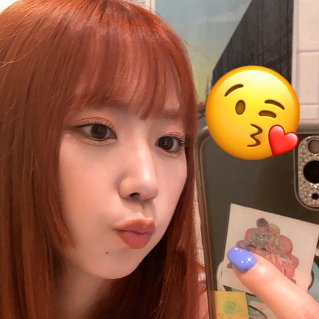 杉山優華のインスタグラム：「😘😘😘」