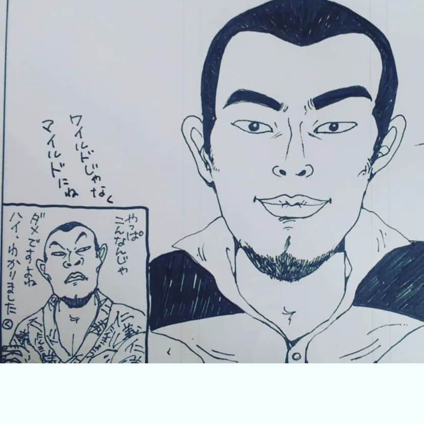 伊藤剛臣さんのインスタグラム写真 - (伊藤剛臣Instagram)「・  #ラグビーマガジン の 私を描いてくれた #イラスト 👍 #漫画家 の #くじらいいく子 さんが描いてくれました🙌 ちなみにくじらいさんは私を描く時↙️みたいな感じだったので、もう少しマイルドに描いて下さいと頼んだイラストです😅 懐かしい😂 たぶん20年以上前です‼️  #伊藤剛臣 #法政 #法政大学ラグビー部 #神戸製鋼所 #神戸製鋼コベルコスティーラーズ #釜石シーウェイブス #元ラグビー日本代表  #ラグビー日本代表  #ラグビーワールドカップ2023 #ラグビーワールドカップ #ラグビー  #ホリプロ #rugby  #rugbyunion  #rugbyworldcup #rugbyworldcup2023 #Canterbury #ゴールドウィン #goldwin #カンタベリー #ナンバー8 #braveblossoms」7月4日 0時23分 - ito_takeomi0411_official