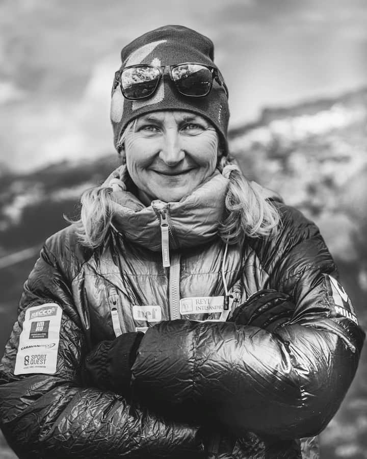 ミレーのインスタグラム：「🔴 @sophie_lavaud is the first French & Swiss person to summit all 8000m! Today, we are delighted to offer you our new 𝗠𝗢𝗨𝗡𝗧𝗔𝗜𝗡 𝗧𝗔𝗟𝗞 audio series based on this fantastic project that started 11y before. Headsets on? Kick the unmuted button & swipe left! . . . #MILLET」