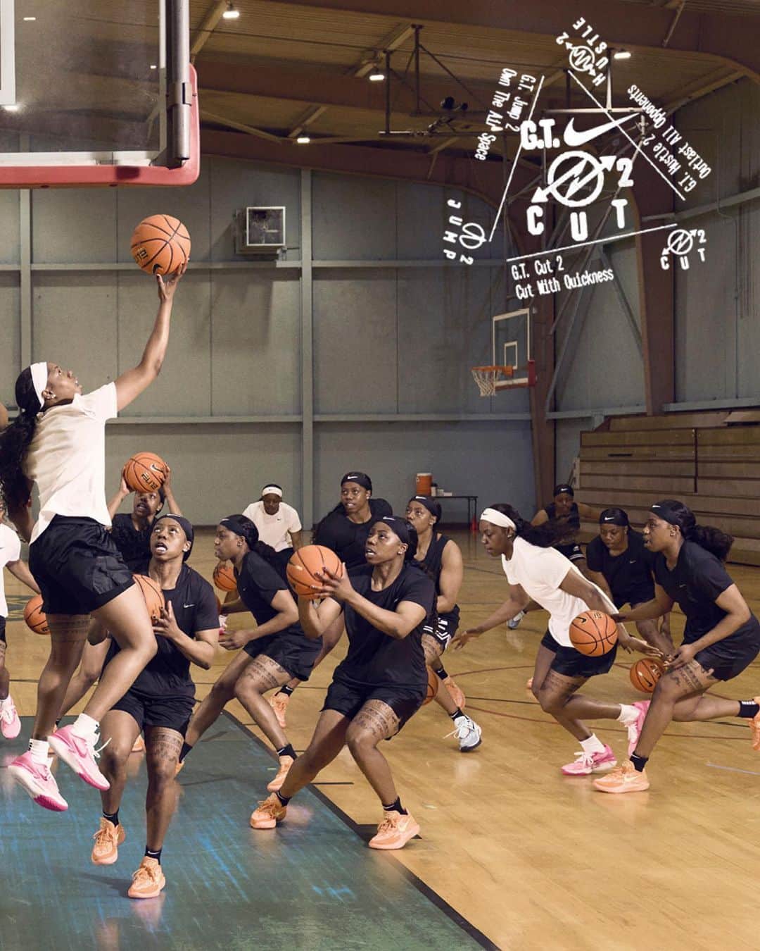 Nike Basketballさんのインスタグラム写真 - (Nike BasketballInstagram)「Embrace the work, and find beauty in the outcome.    Whether it’s working on her step-back or perfecting her set-up moves to keep defenders wobbly, the G.T. Cut 2 is created to be the pinnacle of Nike Basketball technology so @arike_ogunbowale can make the quick cuts she needs to enhance her game and become greater than the competition.」7月4日 1時00分 - nikebasketball