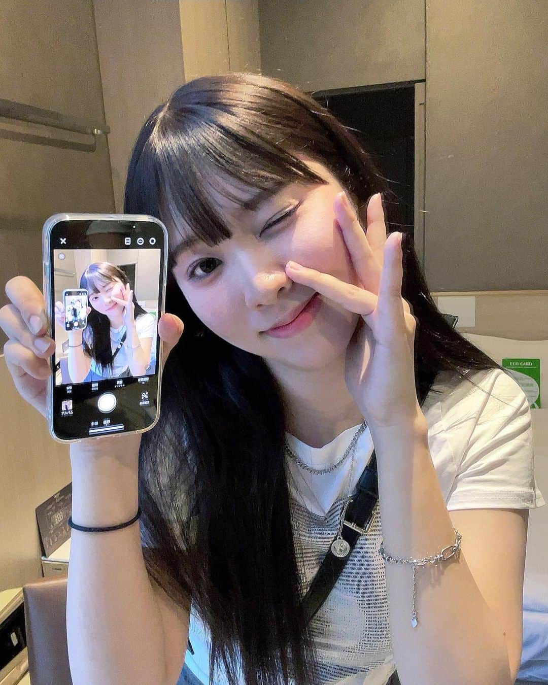RIiNAさんのインスタグラム写真 - (RIiNAInstagram)「流行りに乗り遅れたｶﾓ💦  #거울셀카 #셀카 #셀스타그램 #ㅇㅇㅌㄷ #데일리 #데이트룩 #데일리코디 #여행 #셀카놀이」7月4日 1時41分 - riina_lam