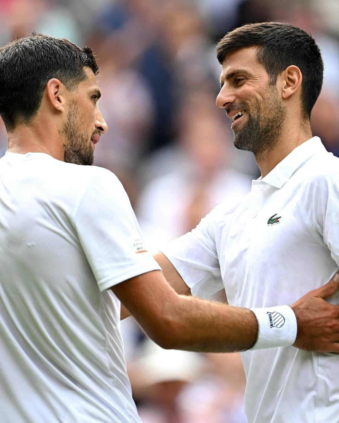 ATP World Tourさんのインスタグラム写真 - (ATP World TourInstagram)「The rain couldn’t stop him 😅  @djokernole | #wimbledon | @wimbledon」7月4日 1時58分 - atptour