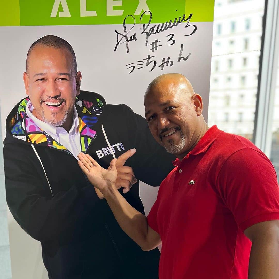 アレックス・ラミレスのインスタグラム