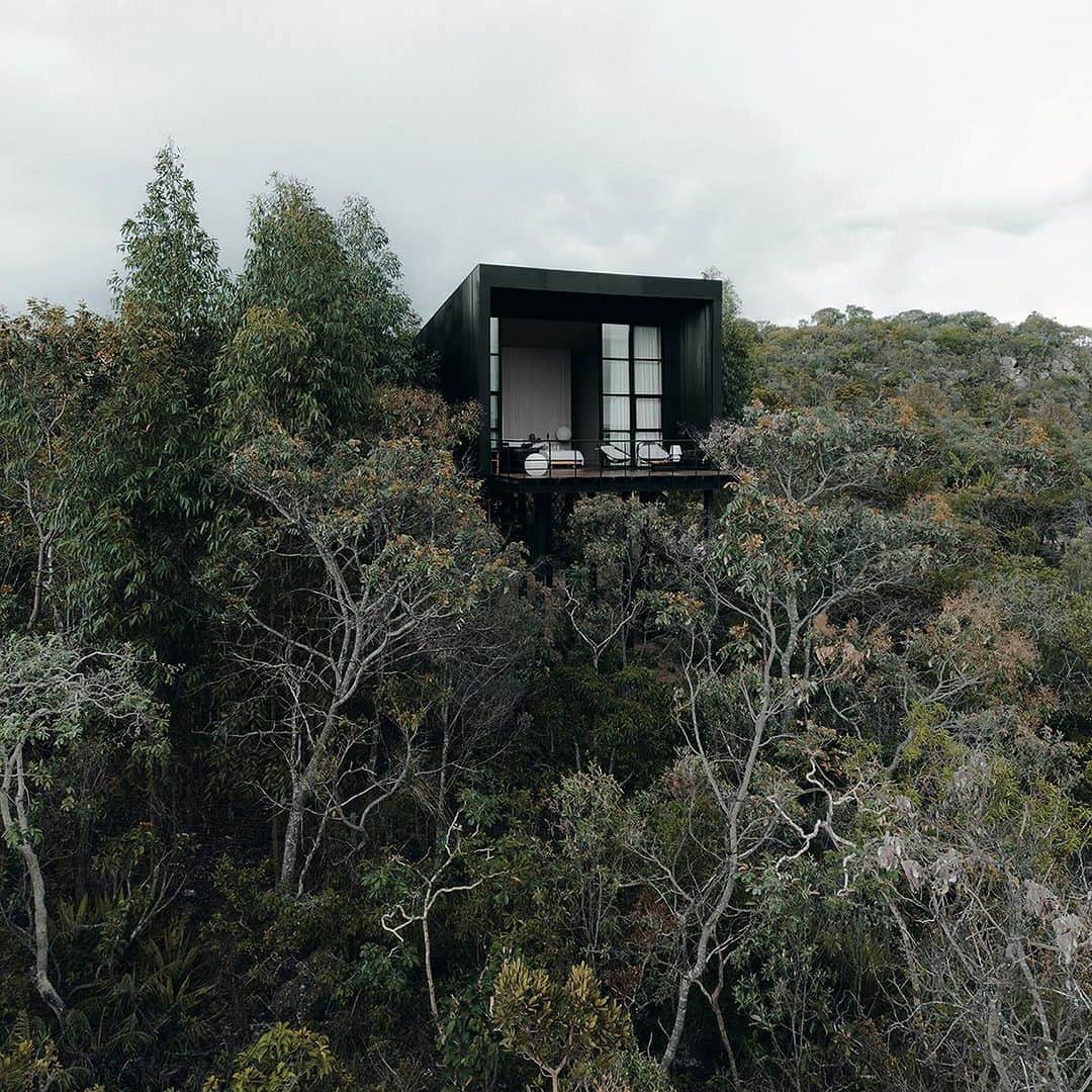 ELLE Brasilのインスタグラム：「Já teve vontade de sair da cidade grande e ir para o mato? Há 170 anos, o filósofo e naturalista Henry David Thoreau viveu um dilema parecido. Nos fervilhantes Estados Unidos do século 19, com o país à beira de uma guerra civil e movimentado pela disputa de territórios, ele fez exatamente isto e se mudou para uma cabana no meio do nada. Quase dois séculos separam o livro e o momento atual e, apesar de parecerem muito distantes, a sensação é a mesma, pois tudo hoje nos leva a sonhar em seguir os passos de Thoreau. Entre inúmeros problemas e traumas, a Covid-19 também deixou como um de seus legados algo próximo do pensamento do filósofo: a consciência de quão necessário é estar perto da natureza. A experiência de se mudar para o meio do nada, no entanto, mudou. E na segunda edição da @elledecobr, nós mostramos quatro projetos inovadores que promovem a integração com a natureza e a vontade de se desconectar, respirar fundo e se auto conhecer. Em elle.com.br, tem mais detalhes sobre cada um deles.」