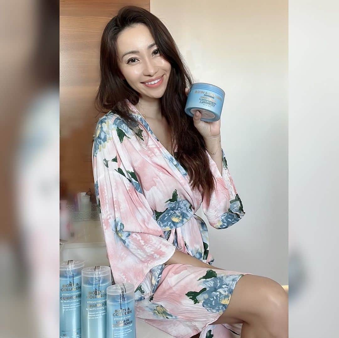 春名愛海のインスタグラム：「Since I spend lot of time in LA the Sun damage I get is crazy! but also I don’t have time to go to hair salon monthly to get treatment so I found the @giovannicosmetics to treat my hair daily. my fav is the Hair Mask  it’s thick and stays on hair well❤︎ and of course they are #crueltyfree and also #vegan  Comment with your fav haircare product pls! ロサンゼルスにいると髪のダメージがほんと酷い😱ので常にヘアケア探してます❤︎これは頂いてから何回かリピートしてるブランドの新作❤︎ . . . #hair #beauty #giovannihaircare #haircare #losangeles #アメリカ生活 #カリフォルニア生活　#ロサンゼルス生活 #バイリンガル #バイリンガル育児」