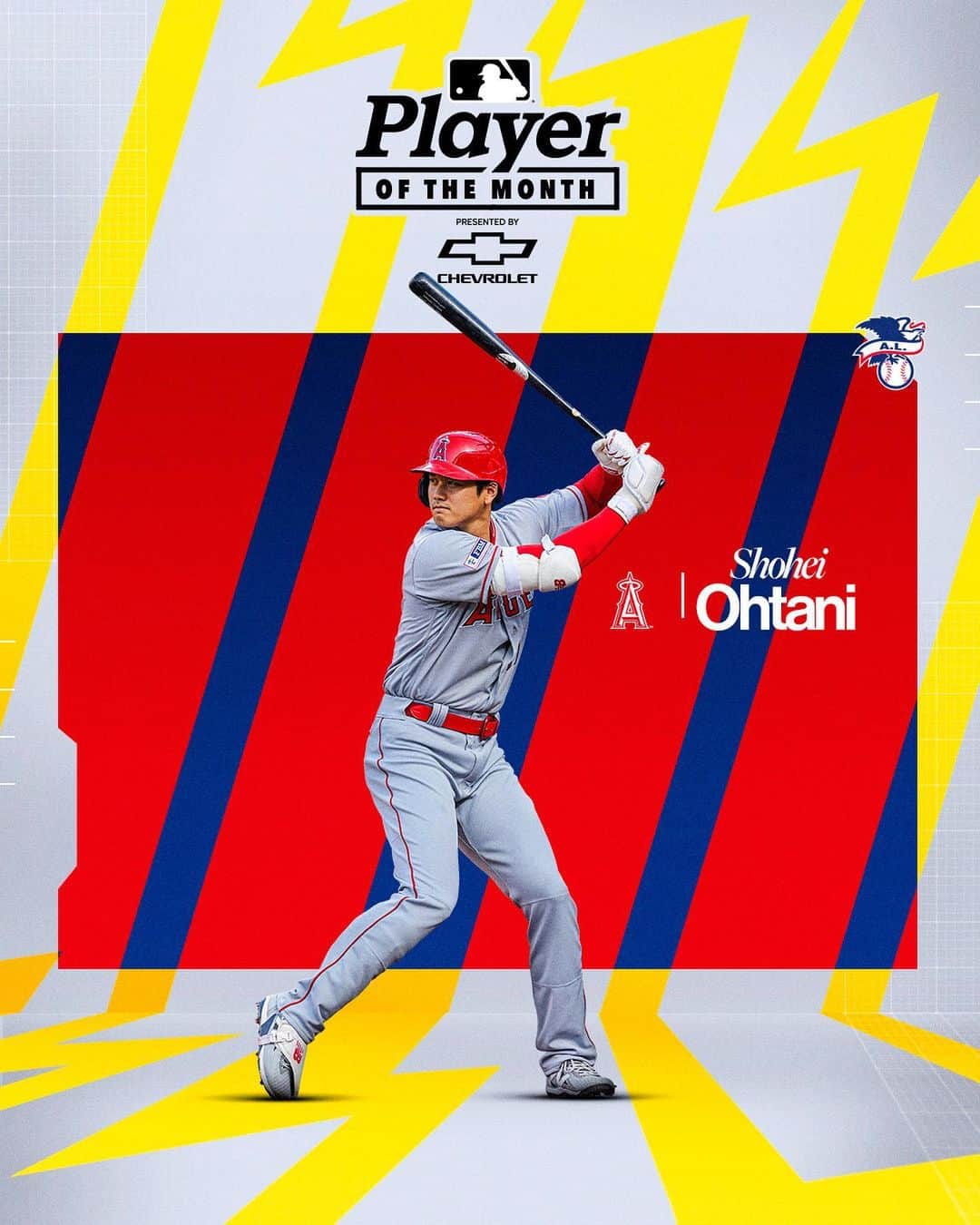 MLBさんのインスタグラム写真 - (MLBInstagram)「Shohei Ohtani: .394 AVG, 1.444 OPS, 15 HR, 29 RBI, 25 XBH.  Ronald Acuña Jr.: .356 BA, 1.111 OPS, 9 HR, 22 RBI, 14 SB  Your AL and NL Players of the Month for June!」7月4日 6時29分 - mlb
