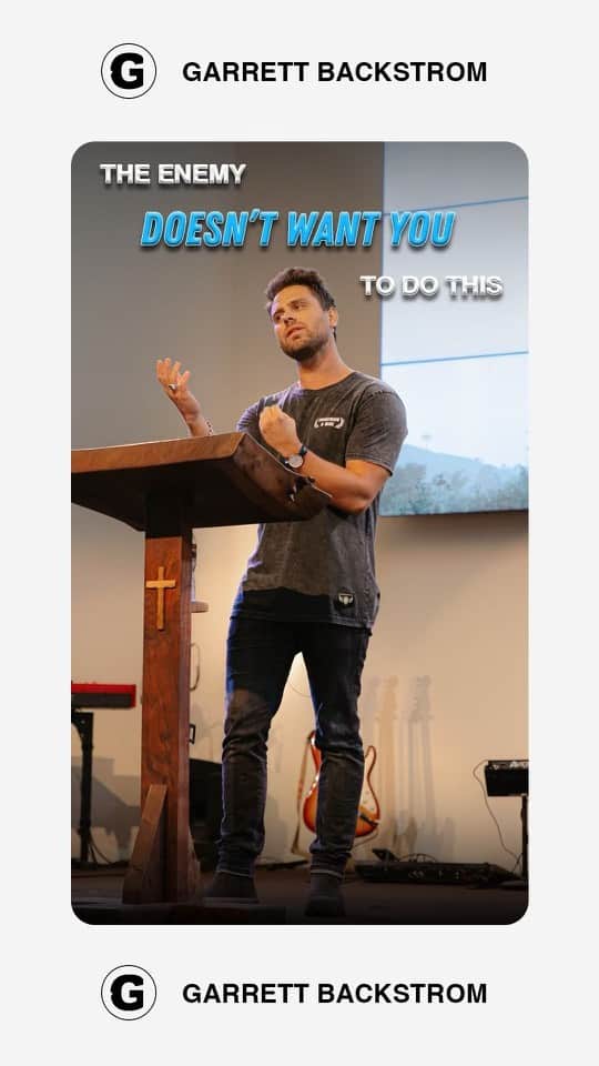 ギャレット・バックストロームのインスタグラム：「Search your heart, renew your mind daily in His word, and flee from your sin.   “Repent therefore and be converted, that your sins may be blotted out, so that times of refreshing may come from the presence of the Lord.” - Acts 3:19  “I beseech you therefore, brethren, by the mercies of God, that you present your bodies a living sacrifice, holy, acceptable to God, which is your reasonable service. And do not be conformed to this world, but be transformed by the renewing of your mind, that you may prove what is that good and acceptable and perfect will of God.” Romans 12:1-2」