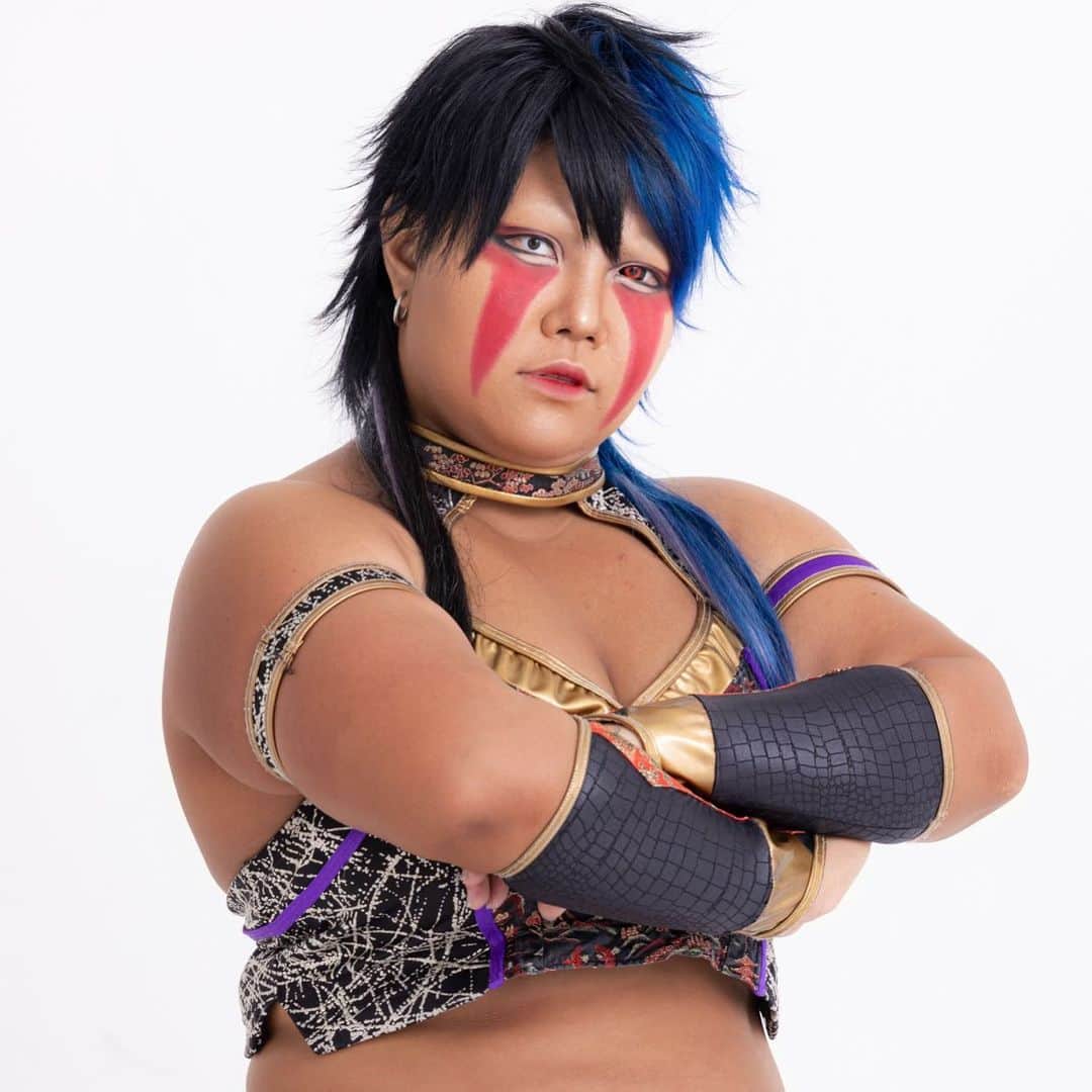 刀羅ナツコのインスタグラム：「New. . . #スターダム #大江戸隊 #刀羅ナツコ」