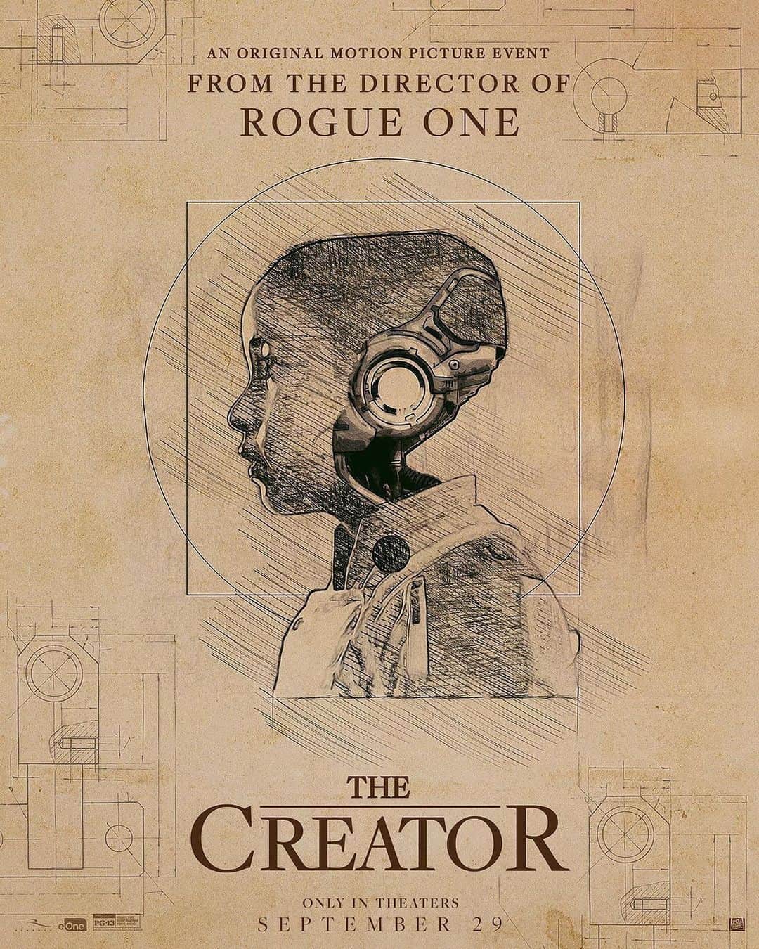 ジェンマ・チャンのインスタグラム：「New posters for #TheCreator, directed by Gareth Edwards. Only in theatres September 29. @creatorthefilm @20thcenturystudios」
