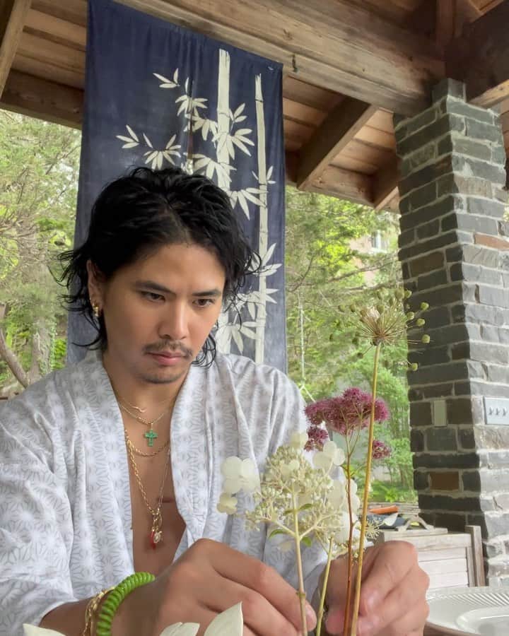 稲木ジョージのインスタグラム：「4th of July weekend things 🎆🎇❤️」