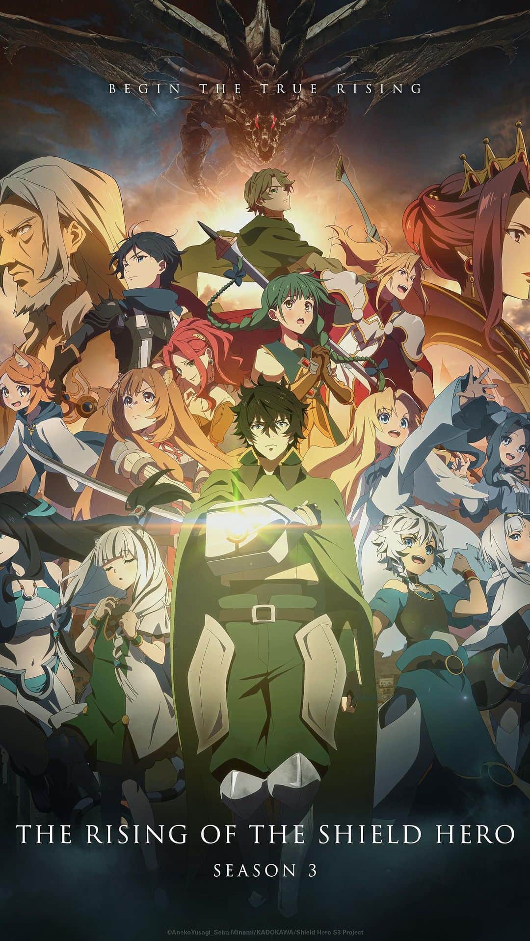のインスタグラム：「⚡️NEWS⚡️  MADKIDが10月より放送開始のTVアニメ #盾の勇者の成り上がり  Season 3 オープニングテーマ'SIN'を担当する事が決定🛡️🔥  MADKID will be in charge of the opening song for the TV anime "The Rising of the Shield Hero Season 3"! Please look forward to our song,'SIN'.  #shieldhero」
