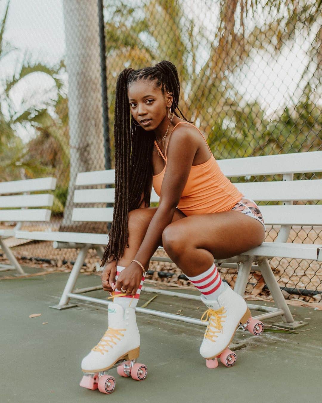 のインスタグラム：「@tizkhalifa 🐰 SUNS OUT BUNS OUT WINNER 🏆 When life comes at you fast, just roll with it.  See more on her @playboycenterfold page. ​​​​​​​​​ #SunsOutBunniesOut Photographed by @bvcollective」