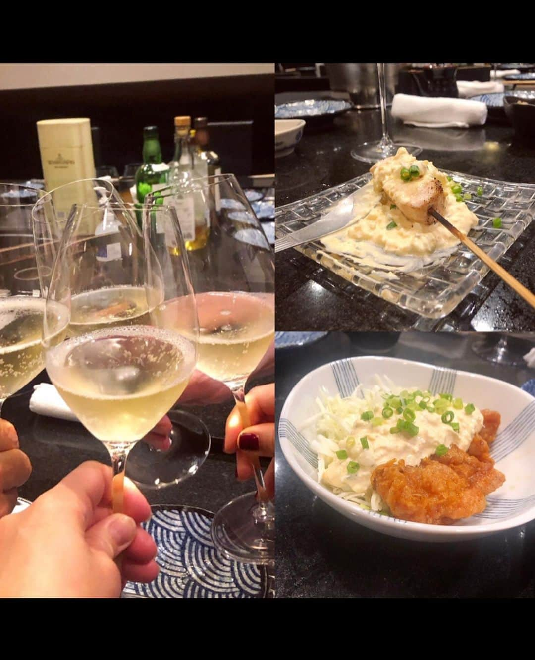 榊山敬代さんのインスタグラム写真 - (榊山敬代Instagram)「🥂🥂🍝🍕… ・ ６月の始まり頃の 記録となりますが  ご近所さんの会を開催 しました時の記録の巻  絵の道へときわめるべく　 東京生活のはじまりでは 知り合いの居ないところ から始まりましたが東京 に住んでからかれこれ23 年となりまして地域の交 流やご近所付き合いなど エリアによりますけれど あまり交流がない人生で すが今年から近所の方々 との交流が少しずつ繋が りましてご近所会という 共通の知り合いを通して お食事する機会が増えま して人付き合いが少ない 私にとっては嬉しいとき  あそこのお肉屋さんオススメ ですよとかココのお店穴場で すよとかネットで検索するよ りも人から情報いただきます と温もりかんじますひとコマ  今回は最近マイブームな 旅行の情報などシェアし ましたり海外旅行の素敵 なお話しもお聞きするこ とができて聞いてるだけ でトリップした気分の巻  海外にもそろそろ 訪ねてみたいとき  …✈️  画像はランチにはじまりまして おさんぽしながらおやつにピザ と赤ワインでカンパイしまして 夕方は焼き鳥屋さんで軽く乾杯  そしてオススメお惣菜屋さんへ 寄りまして解散となるのでした  お散歩しましても 食べてしまうので  プラスマイナス０の会なのでした  #食べ過ぎ注意の会 #外食 #夕食 #dinner #ワイン #wine #beef #お肉 #steak #パスタ #pasta #イタリアン #Italian #ピザ #pizza #bianco #人生タイミング #焼き鳥 #ご縁 #人生は素晴らしい#人生思い出づくり #最近ついてる #毎日がスペシャル #TOKYO #food #人生楽しもう #人生一度きり #日本画家 の #外出こんなもん #お家ごはんのアイデア」7月4日 11時24分 - sakakiyamatakayo