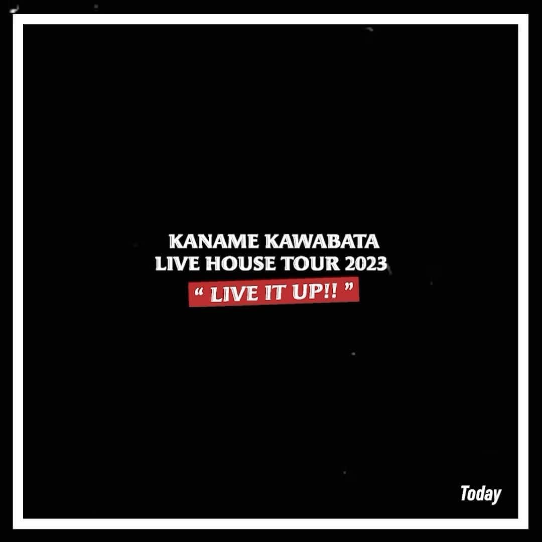 川畑要のインスタグラム：「KANAME KAWABATA Live House Tour 2023 “Live it up!!”の一般発売受付中！  7月度の「王様のブランチ」のエンディング曲としても流れている7月26日リリース予定の新曲「Today」をLOCUS POP UPの風景と共に一部先出し！  ライブでも披露するのでぜひご来場ください！！  ライブチケット詳細は川畑要公式HPから↓ https://www.kanamekawabata.net/infomartion/TN4mHUcp  #川畑要 #新曲 #ライブ #ツアー #10周年 #chemistry」