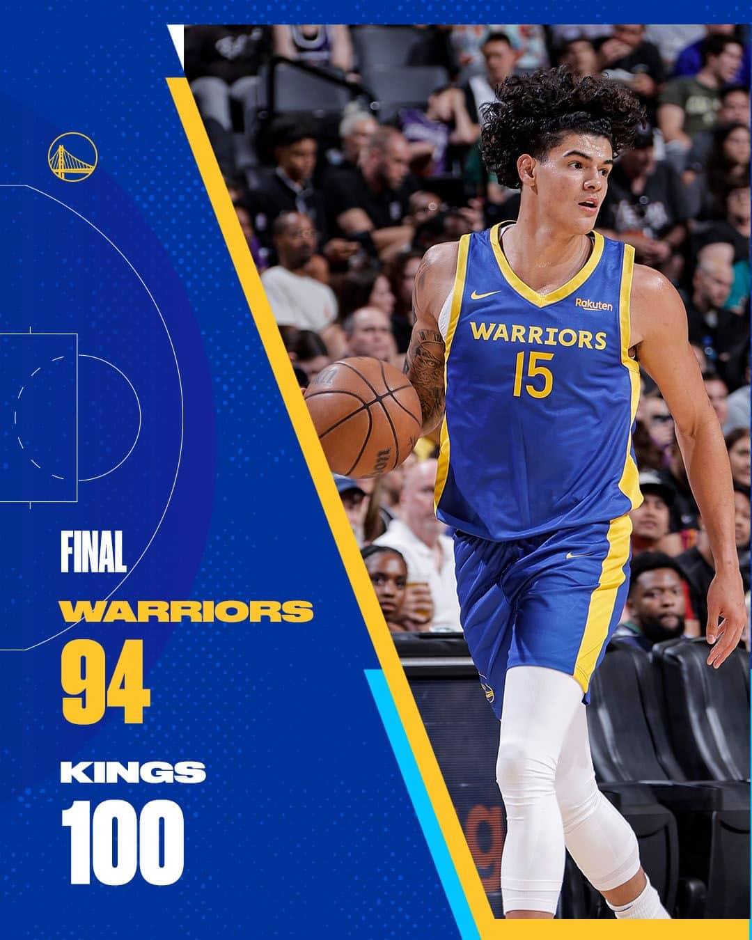 ゴールデンステート・ウォリアーズのインスタグラム：「We'll see you back in Sacramento Wednesday for game ✌️」