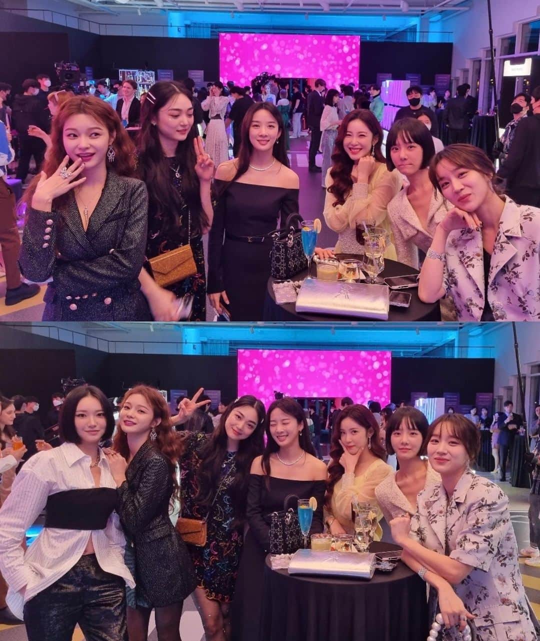 チョン・ヒョソンのインスタグラム：「#NETFLIX  #CELEBRITY #셀러브리티 🖤  가빈회 ✨  과몰입방지짤 모음 🎬」