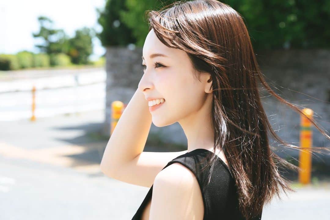 一ノ瀬みかのインスタグラム：「風  #夏　#ポートレート　#instagram」