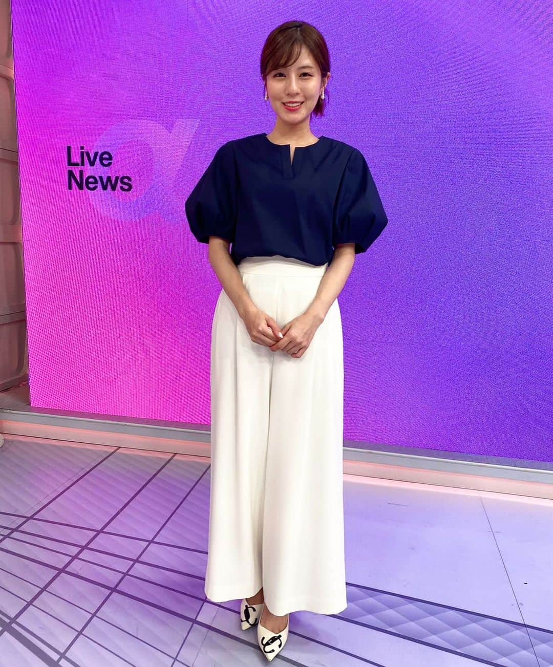 フジテレビ「THE NEWS α」さんのインスタグラム写真 - (フジテレビ「THE NEWS α」Instagram)「. こんばんは🌙 ...