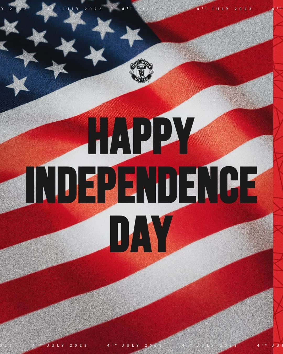 マンチェスター・ユナイテッドさんのインスタグラム写真 - (マンチェスター・ユナイテッドInstagram)「🇺🇸 Happy 4th of July to all our American Reds! 🙌  #MUFC #ManUtd #IndependenceDay」7月4日 23時30分 - manchesterunited