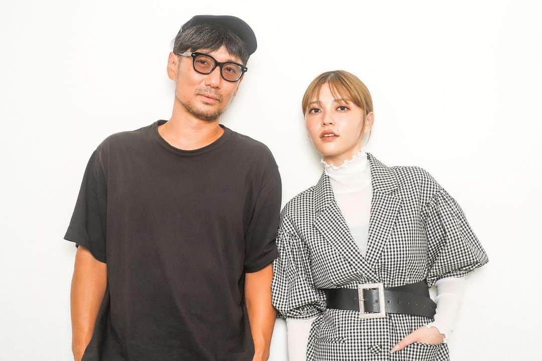 のインスタグラム：「河北裕介さんがプロデュースする&beのメイクモデルをさせていただきました！！ 河北さんにメイクしていただける事がすごい事なので、本当に貴重な体験をさせていただきました❤︎ ツーショットまで撮ってくださいました！ またメイクしてもらえるように、頑張ります！！」