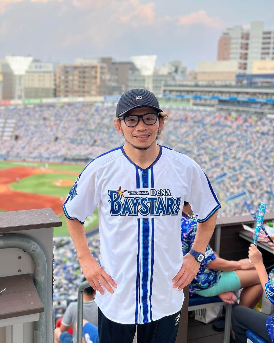 宇野薫のインスタグラム：「横浜頂戦‼︎ ガンバレ横浜DeNAベイスターズ  #横浜ベイスターズ #横浜denaベイスターズ #横浜スタジアム #横浜頂戦」