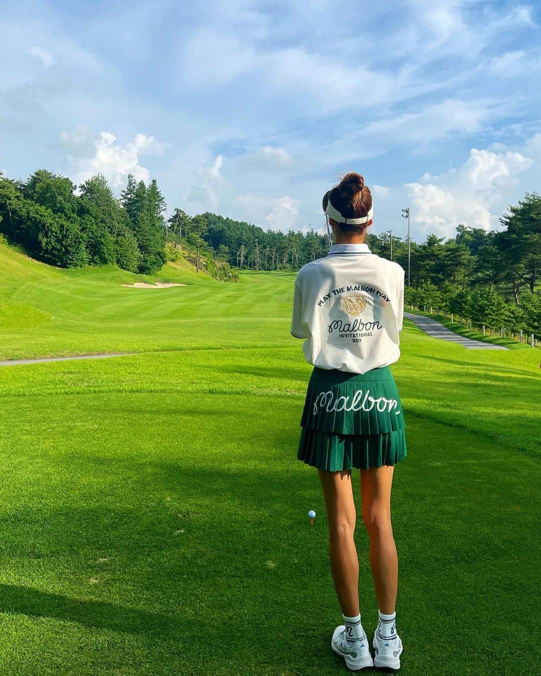 のインスタグラム：「눈누난나⛳️」