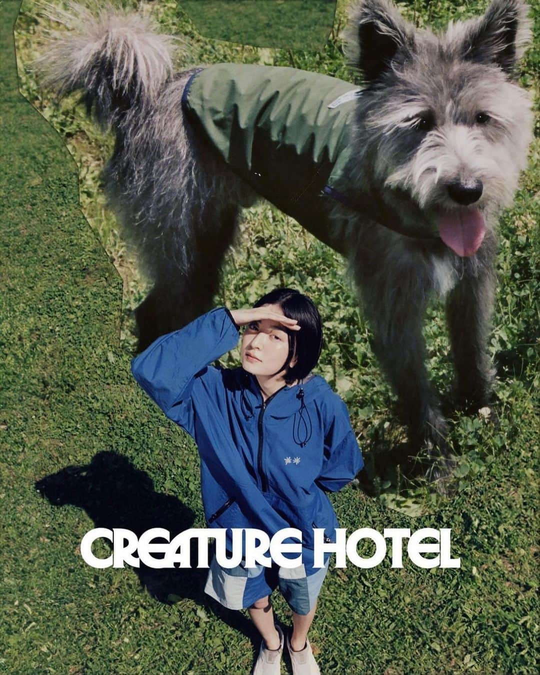 成田愛純のインスタグラム：「🐕‍🦺💙🩷🩶」