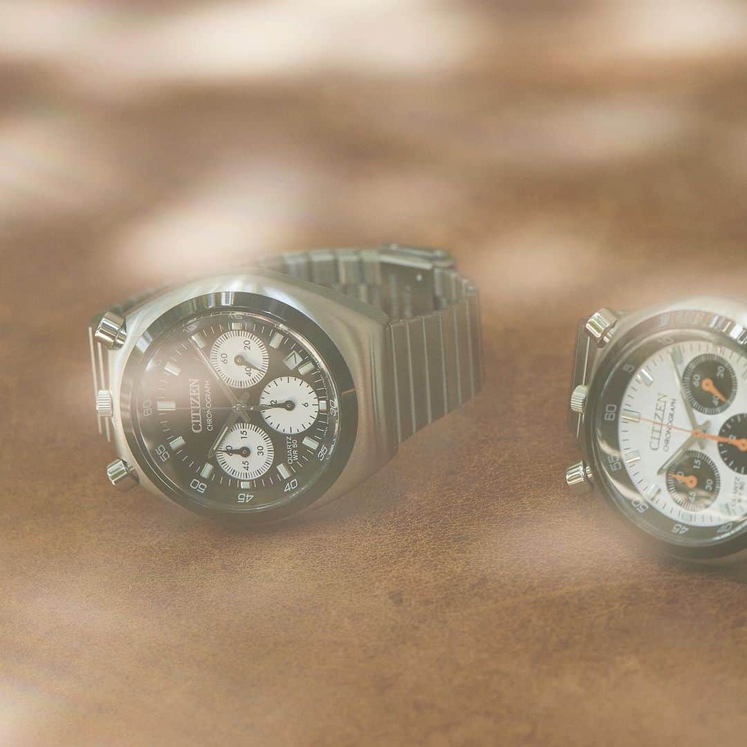 CITIZEN（シチズン時計）さんのインスタグラム写真 - (CITIZEN（シチズン時計）Instagram)「『RECORD LABEL #レコレベ』「TSUNO CHRONO」から、先月発売の新作をご紹介！  1970年代に「ツノクロノ」の愛称で親しまれた、シチズン初の本格クロノグラフ機能付き時計をルーツとしたモデルです。  やわらかなケース形状とシャープなベゼルが調和する絶妙なデザイン。  ブラックの文字板ベースとホワイトのサブダイヤルを組み合わせたカラーリングで、クールなデザインを好む方におすすめです！  【AN3660-81E ￥26,400 (税抜価格￥24,000)】 特定店取扱いモデル*    *取扱店舗は公式ホームページをご覧ください。   #シチズン #マイシチズン #citizen #citizenwatch #betterstartsnow #腕時計 #時計 #時計好き #腕時計好き #腕時計好きな人と繋がりたい #時計好きな人と繋がりたい #腕時計くら部 #watch #watches #wristwatch #watchfan #watchlover #シチズンコレクション #citizencollection #レコードレーベル #recordlabel #ユニセックス #ユニセックスコーデ #レトロ #レトロコーデ #ツノクロノ #新作」7月4日 17時51分 - citizenwatchjp
