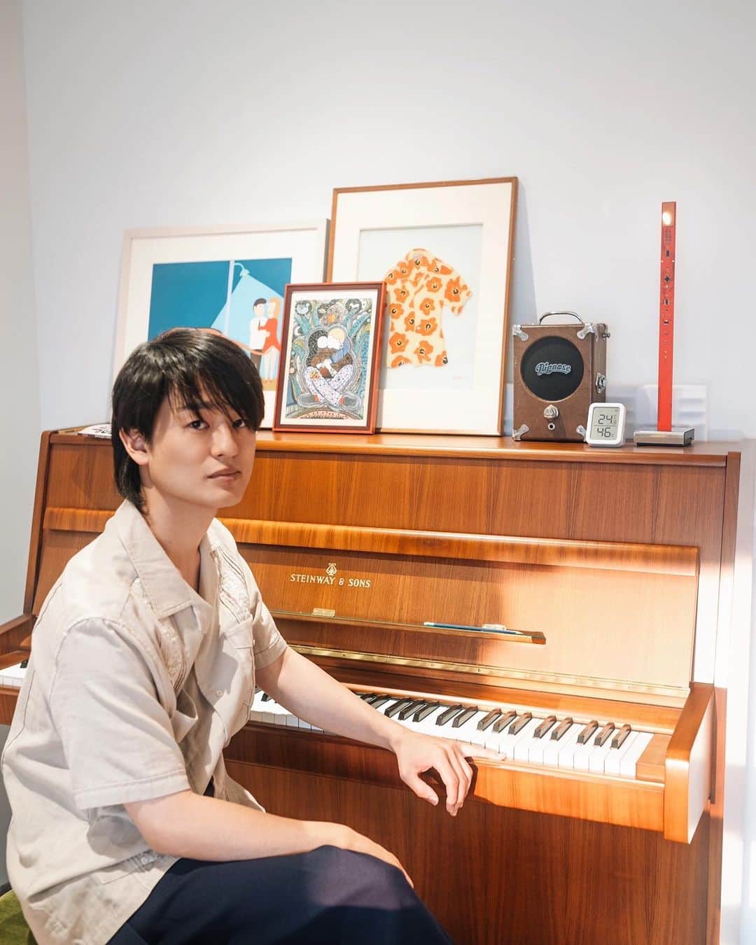 尾崎裕哉のインスタグラム：「New🎹!」
