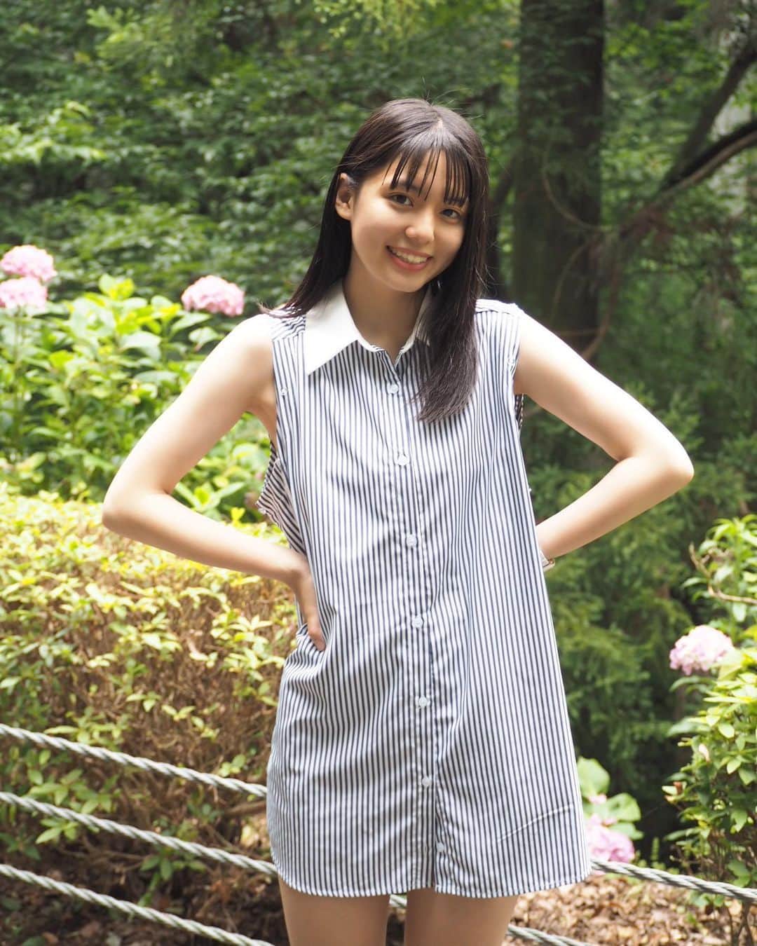 松島かのんさんのインスタグラム写真 - (松島かのんInstagram)「愛媛は自然が多くて癒される💚ℓσνє♡ #松島かのん #フィット所属