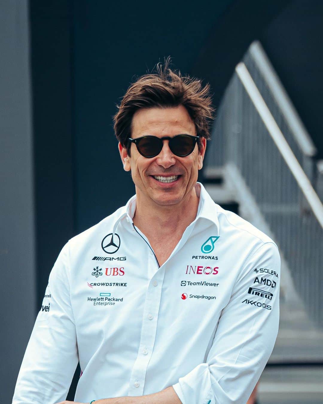 MERCEDES AMG PETRONASさんのインスタグラム写真 - (MERCEDES AMG PETRONASInstagram)「💬 "The British GP is one of the highlights of the season. The atmosphere at Silverstone is unique and the support from the fans is truly incredible."  Can't wait to be back at @silverstonecircuit! 🙌   Link in bio to hear more from Toto ahead of the #BritishGP. 🔗」7月5日 0時52分 - mercedesamgf1