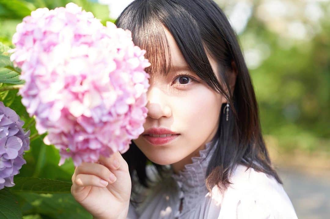 岩田陽菜のインスタグラム：「Newアイコンです！🩷  よろしく~(​ *´꒳`*​)」