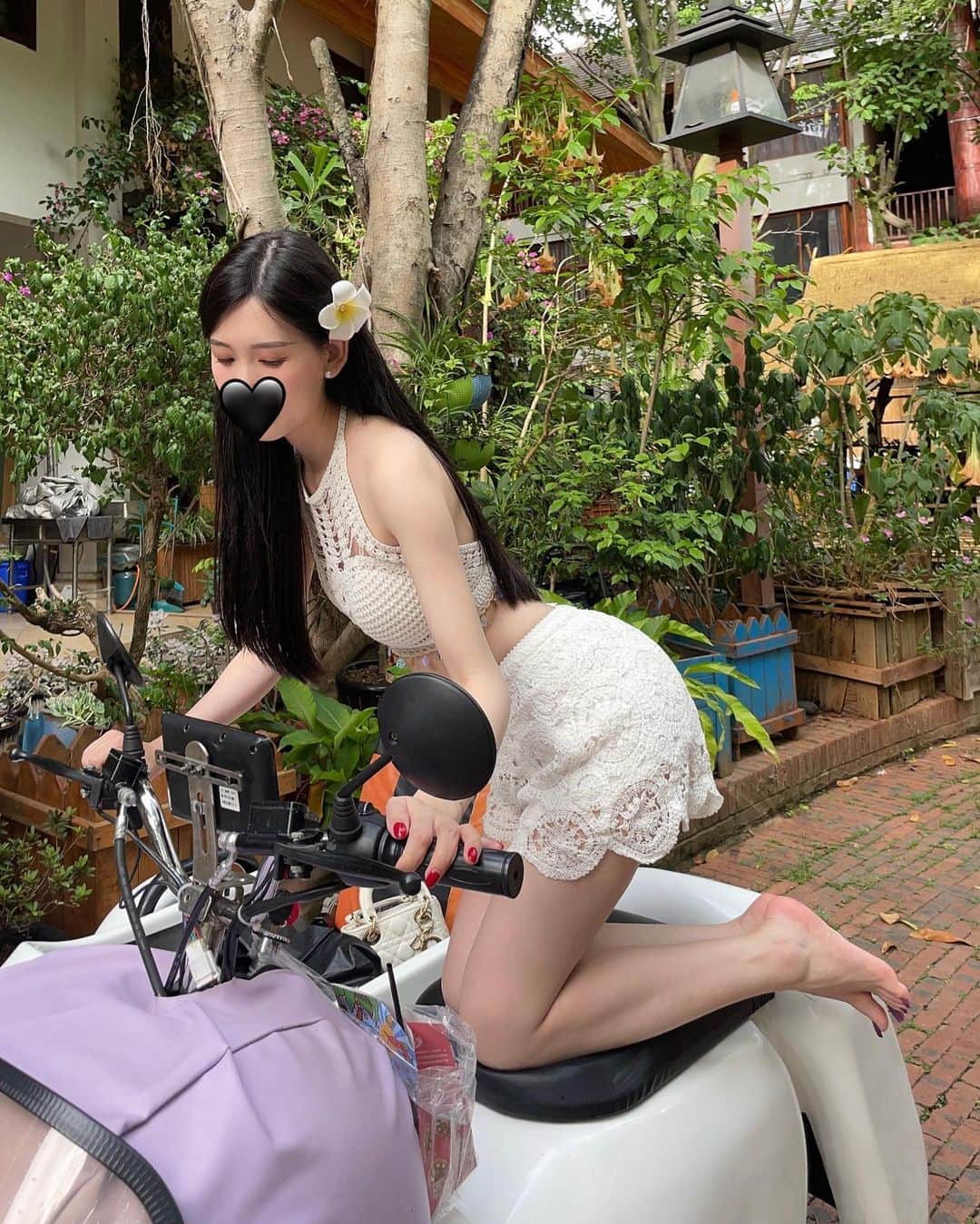 𝐿𝑖𝑡𝑡𝑙𝑒𝐷𝑖𝑟𝑡𝑦𝑆𝑒𝑐𝑟𝑒𝑡さんのインスタグラム写真 - (𝐿𝑖𝑡𝑡𝑙𝑒𝐷𝑖𝑟𝑡𝑦𝑆𝑒𝑐𝑟𝑒𝑡Instagram)「来泰国找我玩🇹🇭 带你骑我的狗狗车🐶往后滑看我的紫色美甲脚脚💅」7月4日 20時45分 - little__dirtysecret