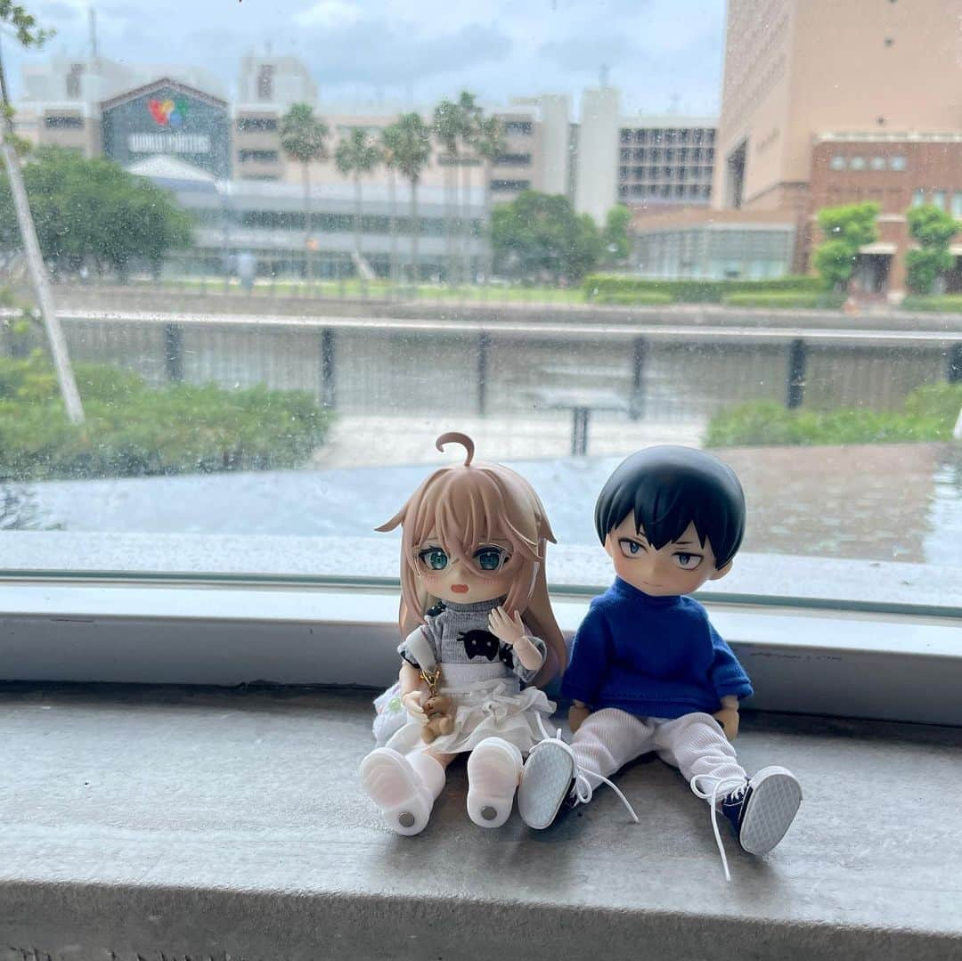 此ノ木よしるのインスタグラム：「👫💕  #ねんどろいど #piccodo #ねんどろいどカスタム」