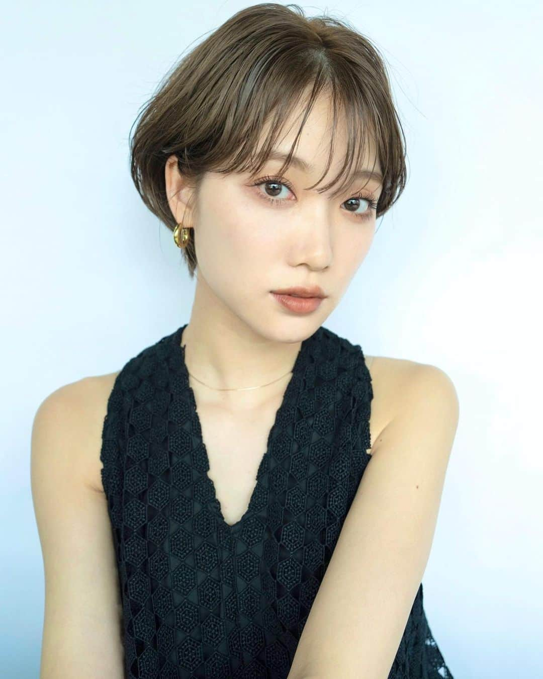 金澤楓さんのインスタグラム写真 - (金澤楓Instagram)「#かえでヘア short hair version  今と雰囲気全然違うね🙃  #ショートヘア」7月4日 21時00分 - kae_o51o