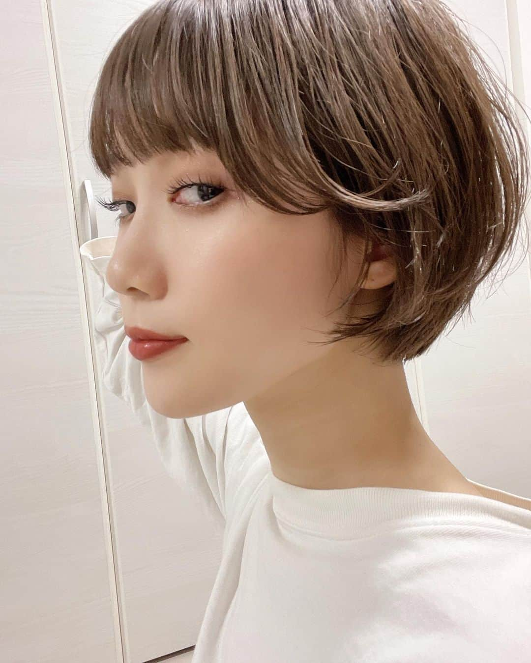 金澤楓さんのインスタグラム写真 - (金澤楓Instagram)「#かえでヘア short hair version  今と雰囲気全然違うね🙃  #ショートヘア」7月4日 21時00分 - kae_o51o