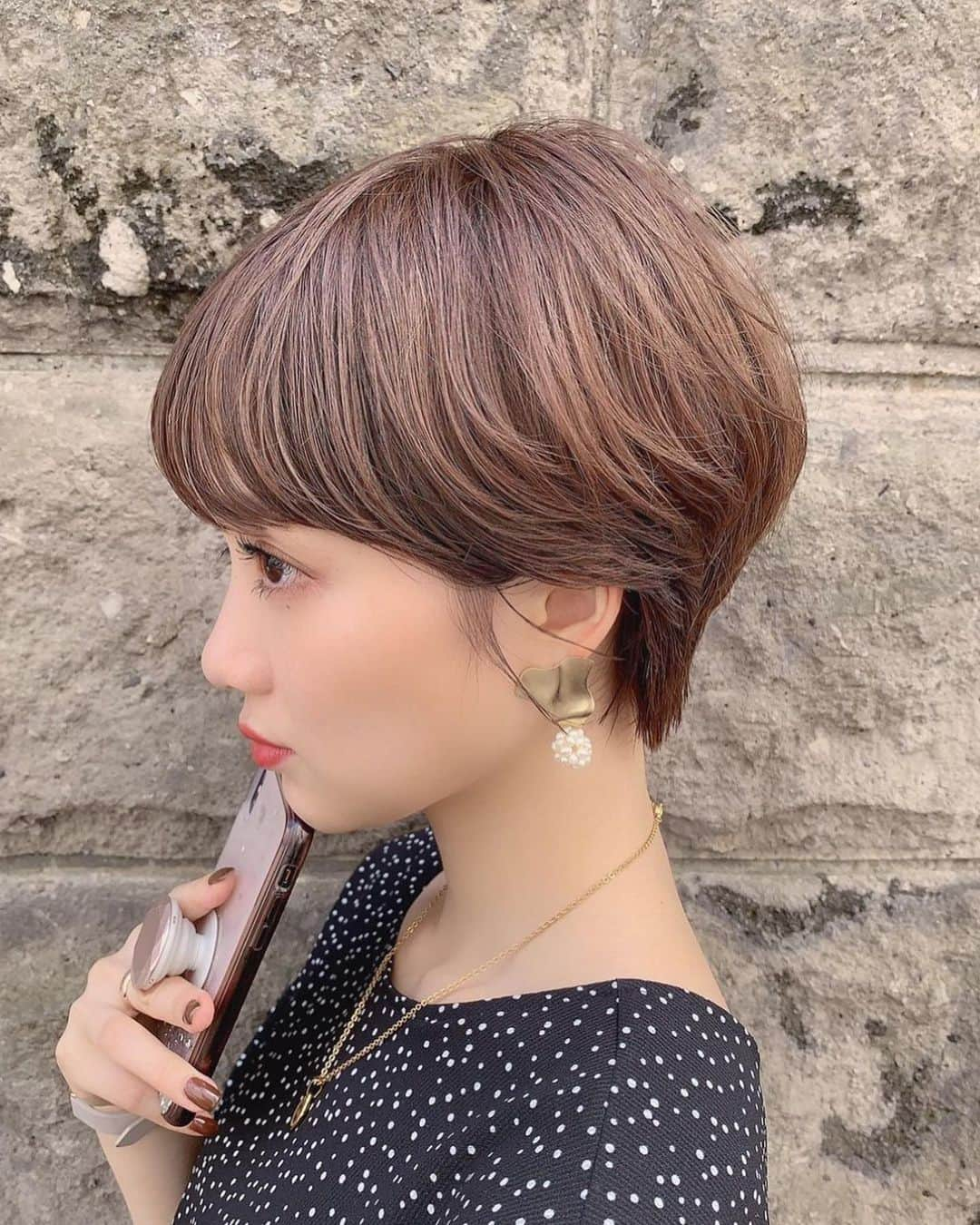 金澤楓さんのインスタグラム写真 - (金澤楓Instagram)「#かえでヘア short hair version  今と雰囲気全然違うね🙃  #ショートヘア」7月4日 21時00分 - kae_o51o