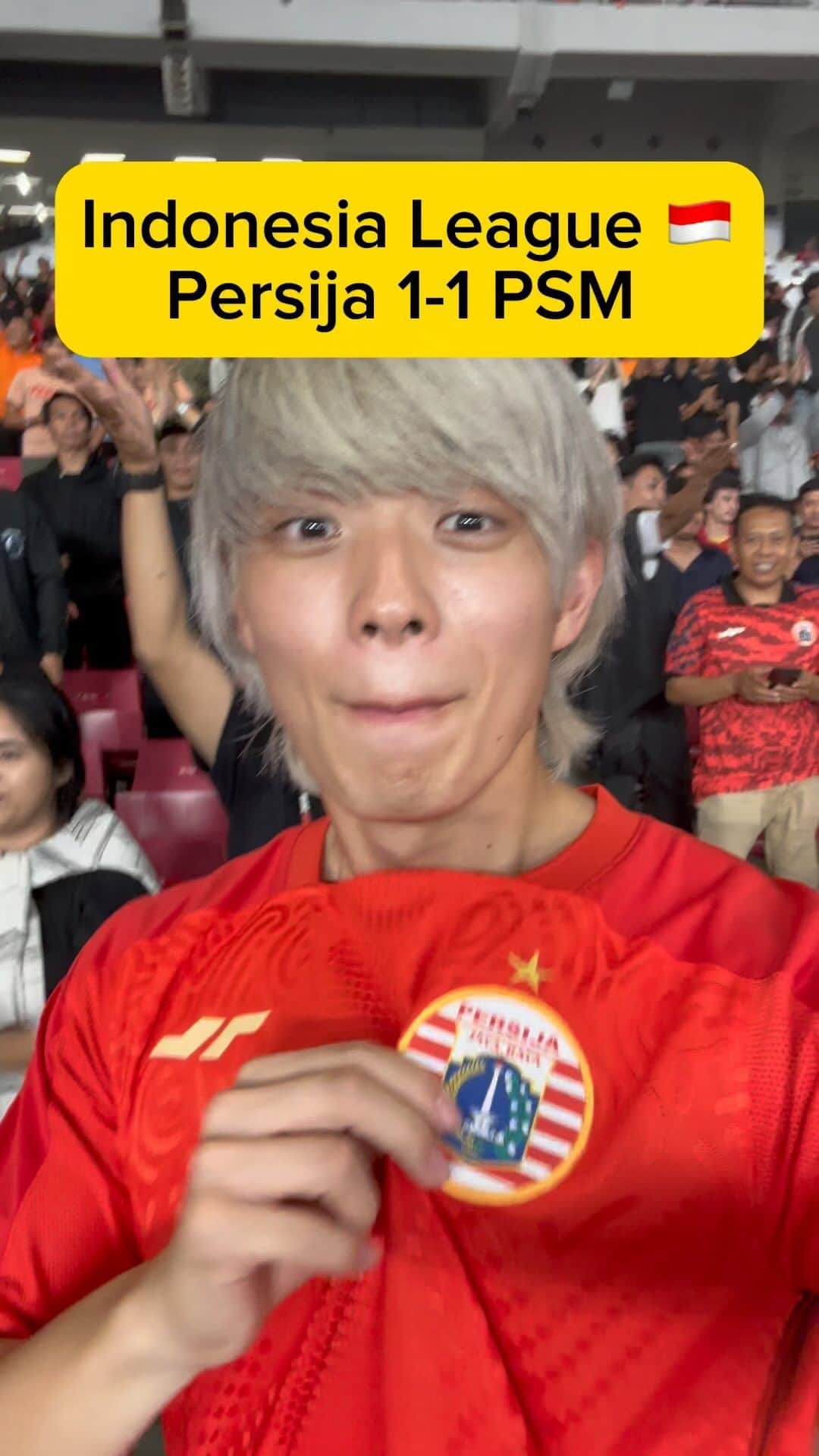 のインスタグラム：「Indonesia league 🇮🇩 Persija 1-1 PSM 🔥🔥🔥🔥  #indonesia #indonesiafootball #persija #persijajakarta #psmmakassar #jakarta」